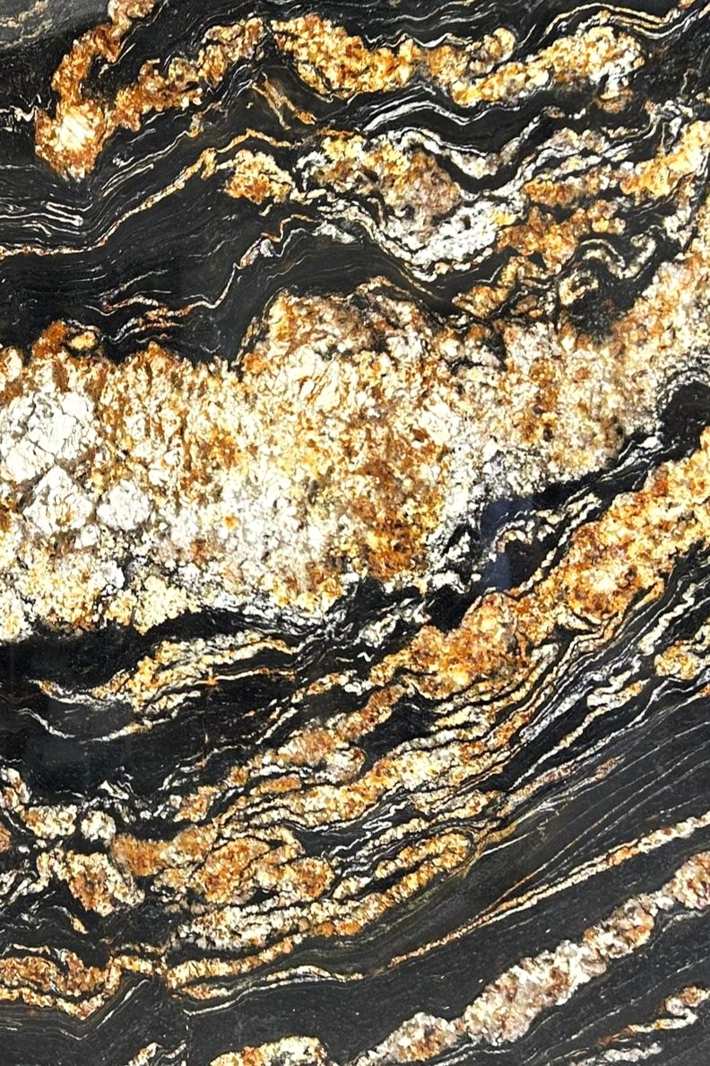 Magma Golden | Types of Marble Patterns